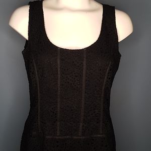 Kay Unger LBD Eyelet